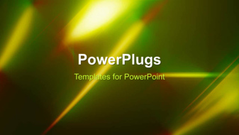  Presentation with lights - A number of lights in the background - widescreen format