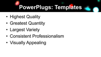 PowerPoint Template - Print Slide