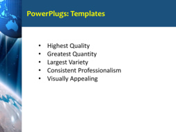 PowerPoint Template - Print Slide