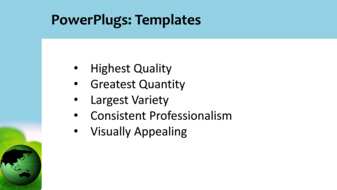 PowerPoint Template - Print Slide