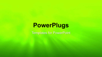  Presentation with yellow green - A green and yellow background with a sentence - widescreen format