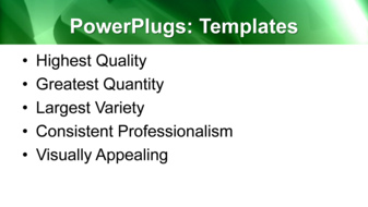 PowerPoint Template - Print Slide