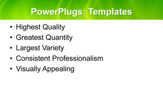 PowerPoint Template - Print Slide