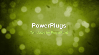  Presentation with green abstract - A greenish background with a sentence - widescreen format