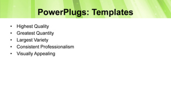 PowerPoint Template - Print Slide
