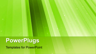  Presentation with green lines - A greenish background with a number of lines - widescreen format