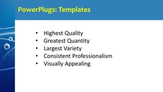 PowerPoint Template - Print Slide