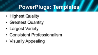 PowerPoint Template - Print Slide