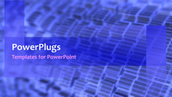  Presentation with animated gears - Animated depiction of industrial machine with connected gears - widescreen format