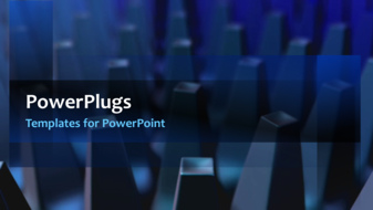  Presentation with points - A number of bullet points and lines in the background - widescreen format