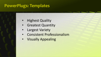 PowerPoint Template - Print Slide