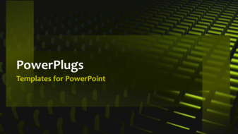  Presentation with green color - A number of boxes in green color - widescreen format