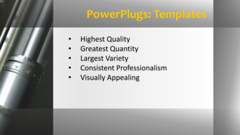 PowerPoint Template - Print Slide