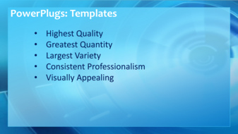 PowerPoint Template - Print Slide