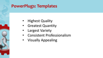 PowerPoint Template - Print Slide