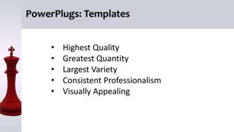 PowerPoint Template - Print Slide