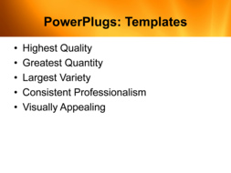 PowerPoint Template - Print Slide