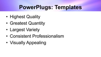 PowerPoint Template - Print Slide