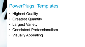 PowerPoint Template - Print Slide