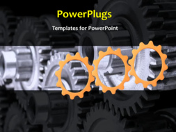 a Number of Gears Depicting Industrial Background