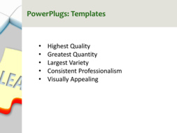 PowerPoint Template - Print Slide