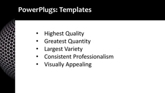 PowerPoint Template - Print Slide
