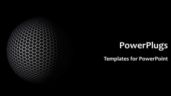  Presentation with points - A number of bullet points with moving globe in background - widescreen format