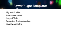 PowerPoint Template - Print Slide