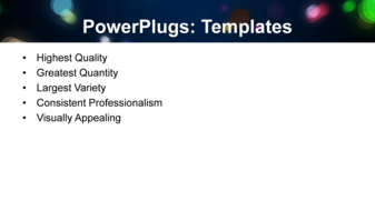 PowerPoint Template - Print Slide