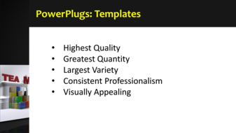 PowerPoint Template - Print Slide