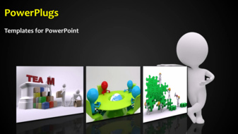  Presentation with related - A business related background with place for text - widescreen format