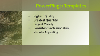 PowerPoint Template - Print Slide