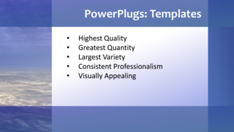 PowerPoint Template - Print Slide