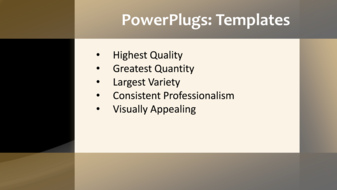 PowerPoint Template - Print Slide