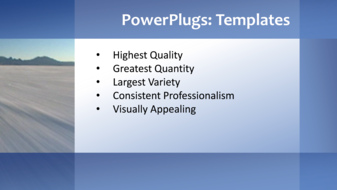 PowerPoint Template - Print Slide