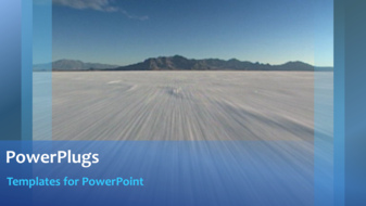  Presentation with widescreen - A bluish background with a bullet point - widescreen format