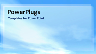  Presentation with points - A bluish background with a number of bullet points - widescreen format