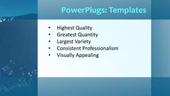 PowerPoint Template - Print Slide