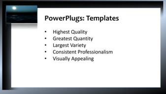 PowerPoint Template - Print Slide