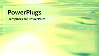 a Greenish Background with Place for Text - Widescreen Format