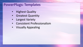 PowerPoint Template - Print Slide