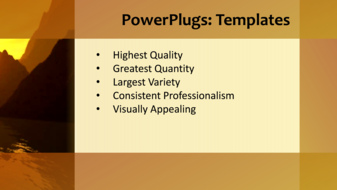 PowerPoint Template - Print Slide