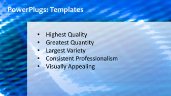 PowerPoint Template - Print Slide