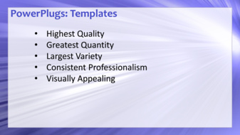 PowerPoint Template - Print Slide