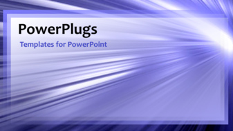  Presentation with network - A purple background with a sentence - widescreen format