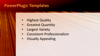 PowerPoint Template - Print Slide