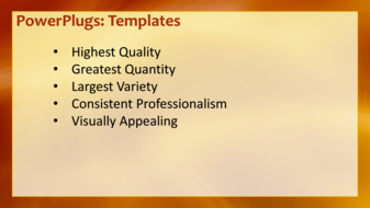 PowerPoint Template - Print Slide