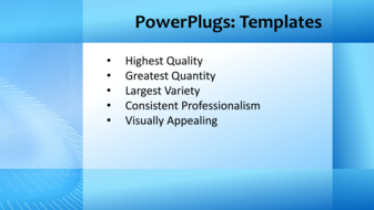 PowerPoint Template - Print Slide