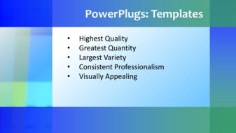 PowerPoint Template - Print Slide