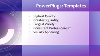 PowerPoint Template - Print Slide